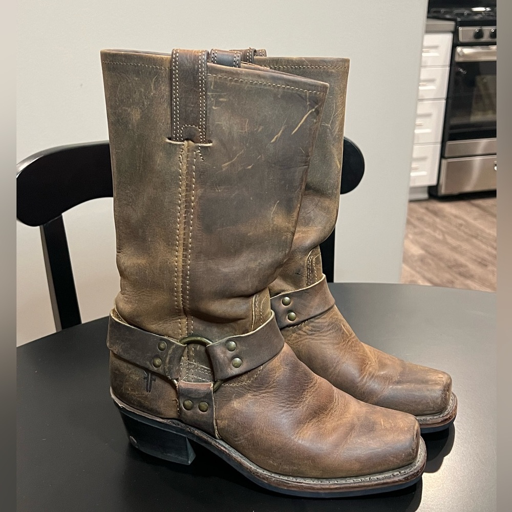 Frye Harness Boots
